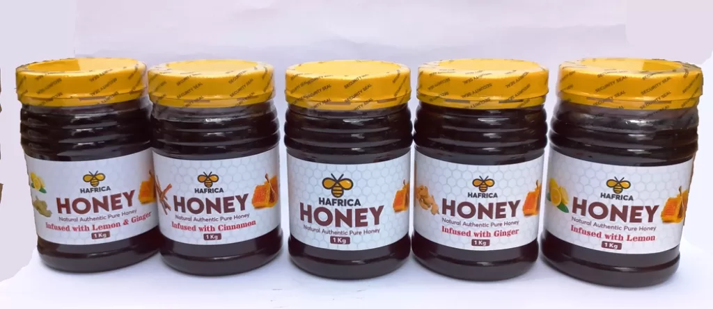 H Africa Infused and Natural Honey 1kg